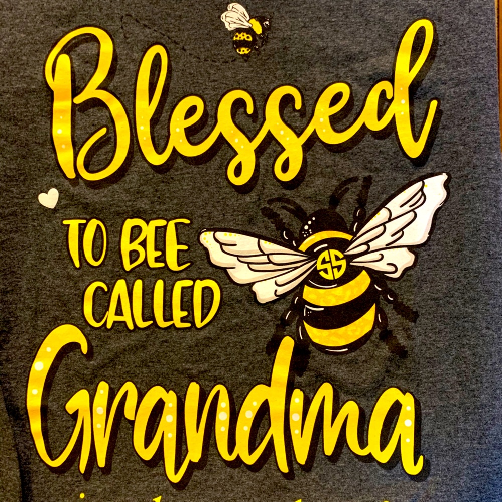 Simply Southern Blessed Grandma Bee Short Sleeve Tee